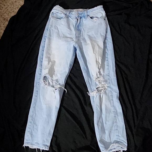 Abercrombie & Fitch Denim - Abercrombie & Fitch Mom Jeans High Rise Size 28